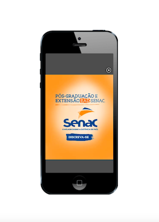 Mobile Full Page Flex - Senac